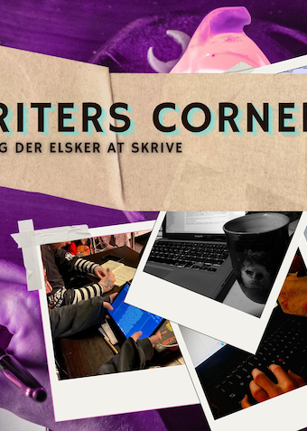 Writers Corner - Skrivefællesskab - Klik for at tilmelde dig
