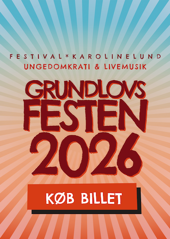 Grundlovsfesten Billet / 05.06.2026 - Klik for at tilmelde dig