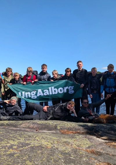 Elever på tur til Norge.