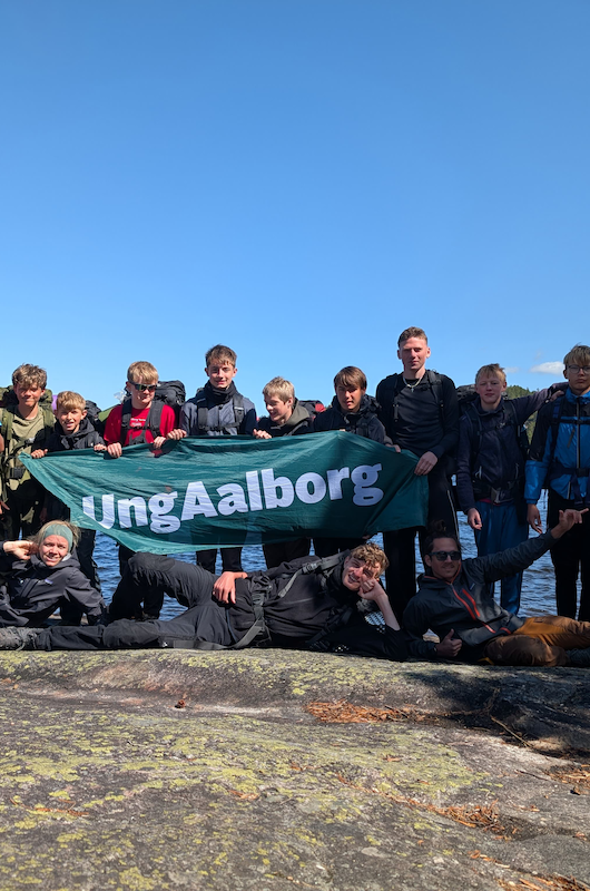 Elever på tur til Norge.
